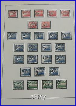 Austria/Military 1890-1937 collection, used, mint, also POSTAGE DUE. High CV#