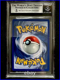 BGS 9 Mint 1st Edition Base Set Shadowless Charizard Holo THICK Stamp