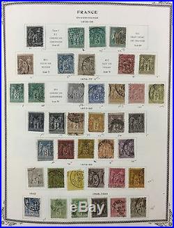 BJ Stamps FRANCE, 1849-1993, in Scott album, mixed MNH, Mint & used.'17 $2297
