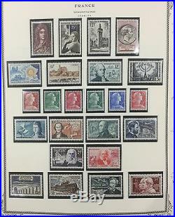 BJ Stamps France, 1852-1976, in Scott Album. MNH, Mint & Used. Cat. Is $3355