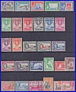 BRITISH COMMONWEALTH LARGE MINT COLLECTION to KGVI on 29 SHEETS (CV $13,000+)