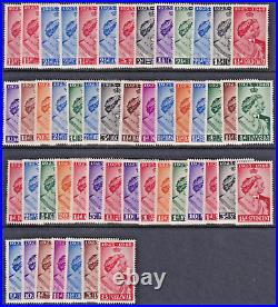 BRITISH COMMONWEALTH LARGE MINT COLLECTION to KGVI on 29 SHEETS (CV $13,000+)