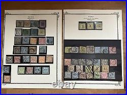 Baden Stamps Postage Dues Collection 1851-1868 Mint/Used Some Good Cancels #022