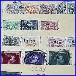 Belgium Mint Used Stamps Lot In Stock Page Short Sets, Overprints, Posthorns Etc