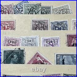 Belgium Mint Used Stamps Lot In Stock Page Short Sets, Overprints, Posthorns Etc