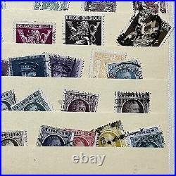 Belgium Mint Used Stamps Lot In Stock Page Short Sets, Overprints, Posthorns Etc