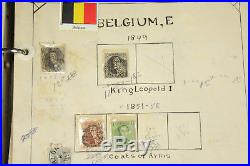 Belgium Stamp Album Collection Congo Africa Ruanda Urundi Overprints Mint 1849+