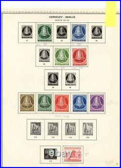 Berlin, Germany stamp collection, mint & used 2021 catalog value $1,098.20