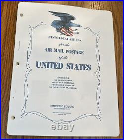 Big Lot Back of the Book Airmail on White Ace pages MINT and USED