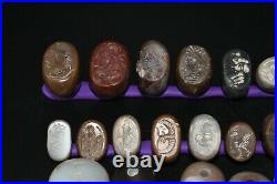 Big Lot Sale 180 Pcs Ancient Near Eastern Carnelian & Agate Intaglio Seal Stamps
