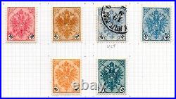 Bosnia & Herzegovina 1879-1905 Specialized Study Of 150 Mint & Used Stamps