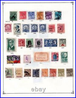 Brazil 1850-1980 Collection Of 1300+ Stamps On Scott Album Pages, Mint & Used