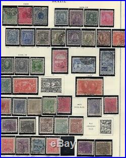 Brazil stamps 1843-1939 Interesting lot from very old collection used & unused