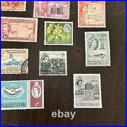 British Colonies Lot 20 Different Queen Elizabeth II Stamps Mint & Used #7