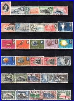 British Commonwealth 1860-1950 Collection Of 345 Stamps Used & Mint