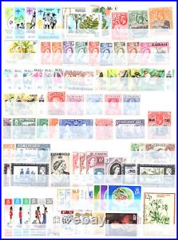 British Commonwealth 1900-1980 Large Collection Of 1000+ Stamps Mint & Used