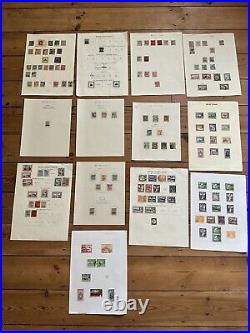 British Guiana Stamps Collection QV Onwards Mint & Used Hinged On Leaves #SB12