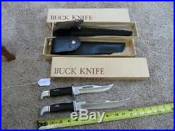 Buck 120 General knife & 119 knife Inverted Stamps (lot#13981)