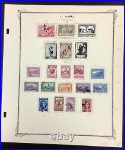 Bulgaria Collection 1879-1956 Mint hinged & Used 71 pages 500+ stamps