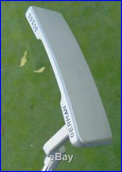 Byron Morgan 612 GSS Putter German Stainless Steel Tour Satin B & Co Stamp MINT