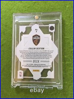 COLLIN SEXTON GOLD CARD JERSEY #2 CAVS SP 2021 Elite DECK Collin Sexton SSP #/10