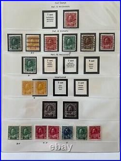 Canada Collection Lindner Hingeless Album Mixed MNH, Mint and Used stamps