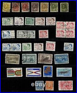 Canada Perfin Lot of 200+