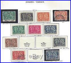 Canada Stamps 1897 Jubilee better selection 2c 30c Mint & Used Scotty $925