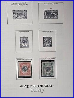 Canal Zone Early Mint and Used Stamp Collection Scott Value $850.00