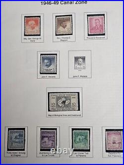 Canal Zone Early Mint and Used Stamp Collection Scott Value $850.00