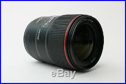 Canon EF 35mm f/1.4L II USM Lens Mint withbox and Stamped Warranty Card