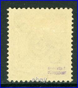 China 1898 German Post Office 3pf Yellow Brown 45° Scott #1c Mi 1Ib Mint F875