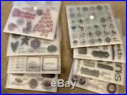 Close To my Heart Acrylic Stamps Lot