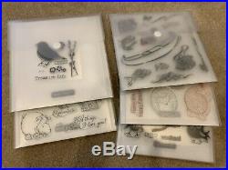 Close To my Heart Acrylic Stamps Lot