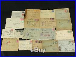 Collection Lot 460 Germany Covers Early Inflation Reich Censor USA Scarce Cancel
