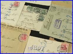 Collection Lot 460 Germany Covers Early Inflation Reich Censor USA Scarce Cancel