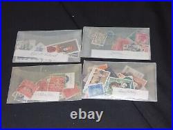 Collection Lot World Wide Foreign Stamps & Labels Caribbean Russia China +More