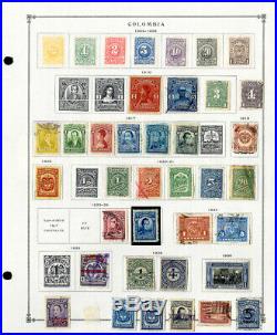 Colombia Loaded 1800's to 1990's Clean Mint & Used Stamp Collection
