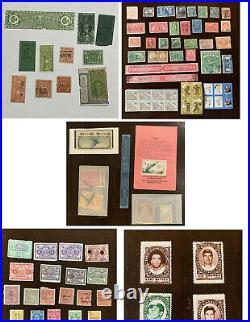 Consolidated Listing Of 5 Us Back Of Book Bob Mint & Used Stamp Lots
