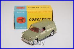 Corgi Toys 450 Mini Van Metallic Light Green Vn Mint Stamped Boxed Rare Selten