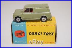 Corgi Toys 450 Mini Van Metallic Light Green Vn Mint Stamped Boxed Rare Selten