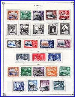 Cyprus 1880-1980 Includes Crete Collection Of 450 Stamps Mint & Used