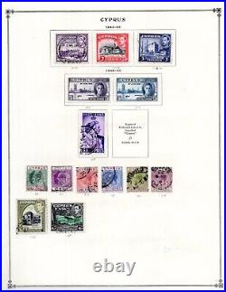 Cyprus 1880-1980 Includes Crete Collection Of 450 Stamps Mint & Used