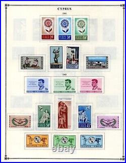 Cyprus 1880-1980 Includes Crete Collection Of 450 Stamps Mint & Used