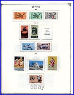 Cyprus 1880-1980 Includes Crete Collection Of 450 Stamps Mint & Used