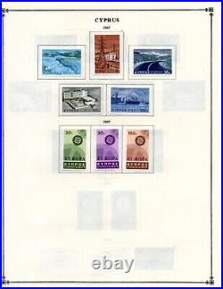 Cyprus 1880-1980 Includes Crete Collection Of 450 Stamps Mint & Used