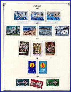 Cyprus 1880-1980 Includes Crete Collection Of 450 Stamps Mint & Used