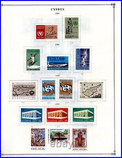 Cyprus 1880-1980 Includes Crete Collection Of 450 Stamps Mint & Used