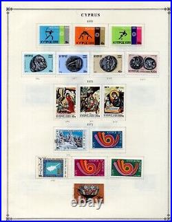 Cyprus 1880-1980 Includes Crete Collection Of 450 Stamps Mint & Used