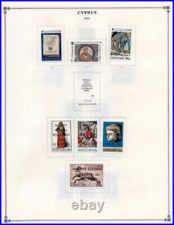 Cyprus 1880-1980 Includes Crete Collection Of 450 Stamps Mint & Used